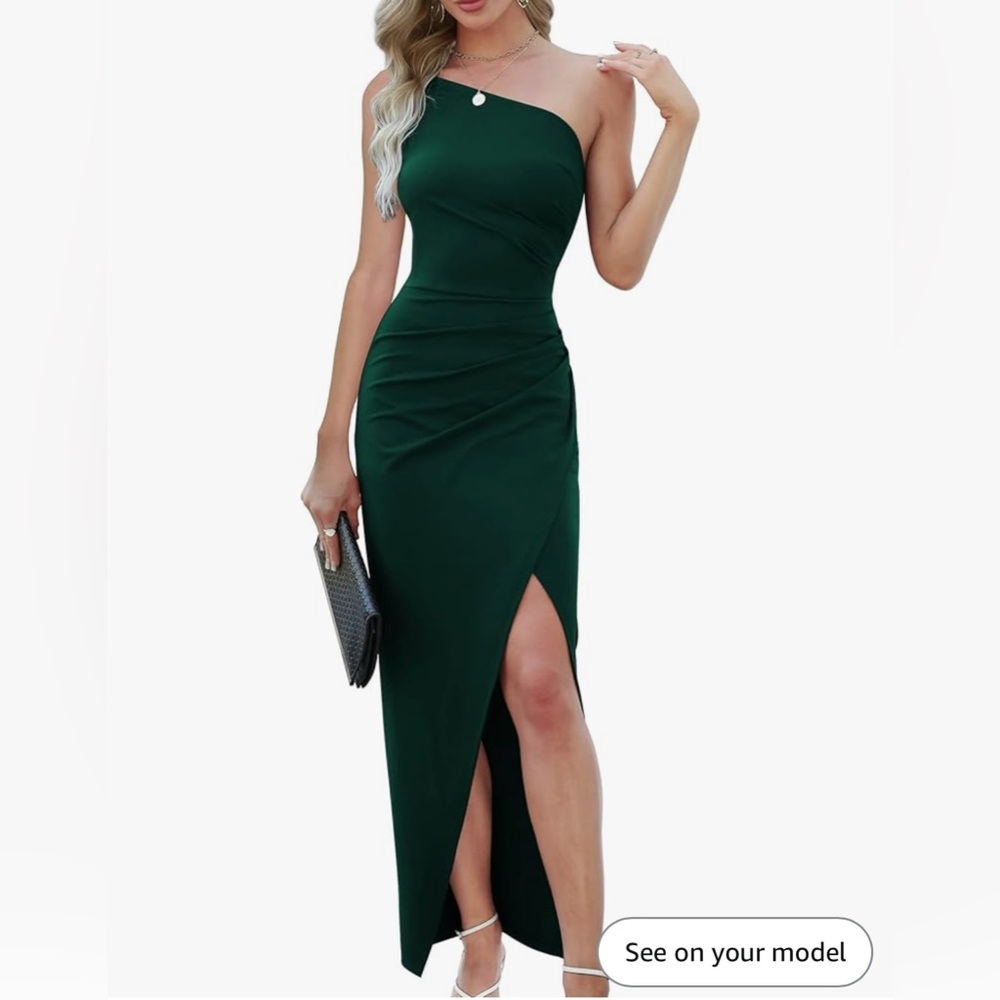 Elegant Green Women's Dress